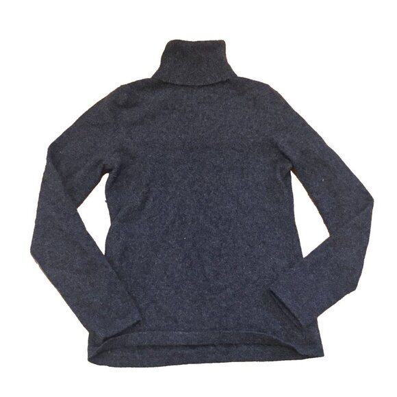 LORD & TAYLOR Sweater Womens XS Gray 100% Cashmere Turtleneck Pullover Jumper - Picture 1 of 5